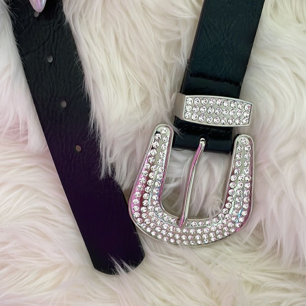 Black cowgirl belt - Picture 3 of 4